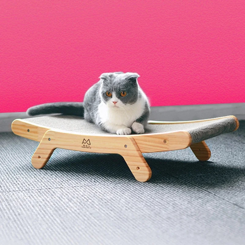 Holz-Kratzbrett für Katzen - Zero K-os