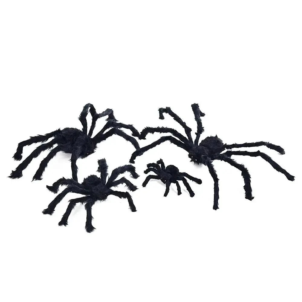 Schwarze Spinne Halloween-Dekoration