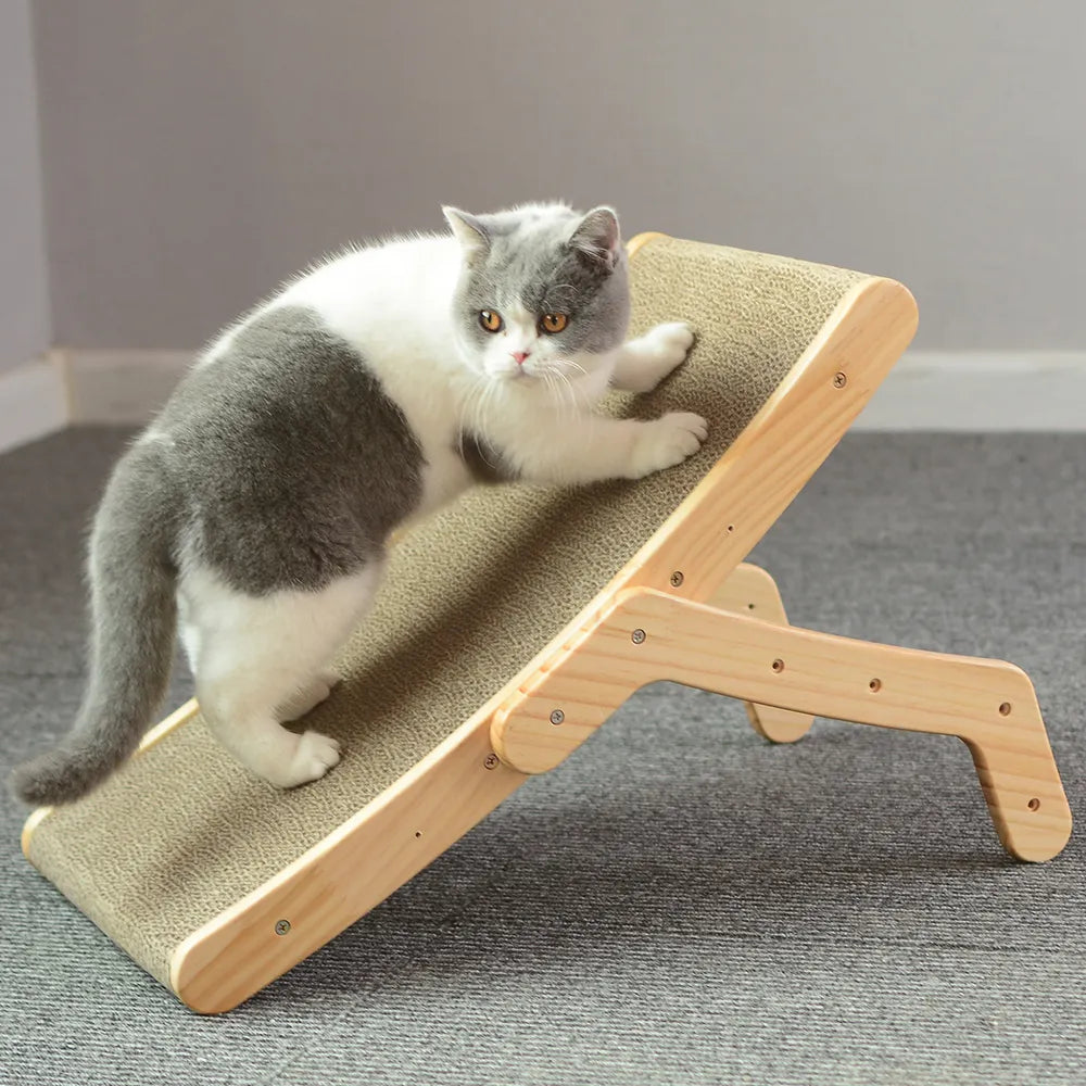 Holz-Kratzbrett für Katzen - Zero K-os