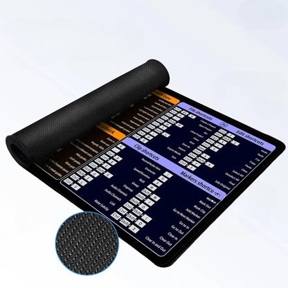 Shortcuts Tastatur-Unterlage - Zero K-os
