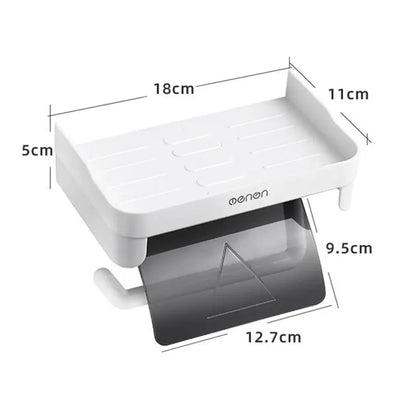 Toilettenpapierhalter ohne Bohren
