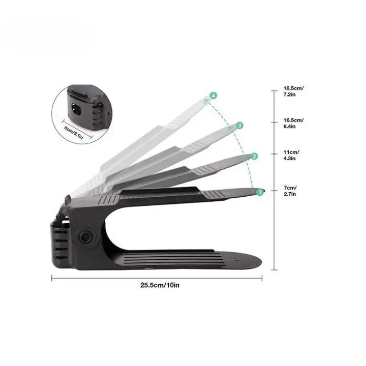 Verstellbarer Schuh-Organizer