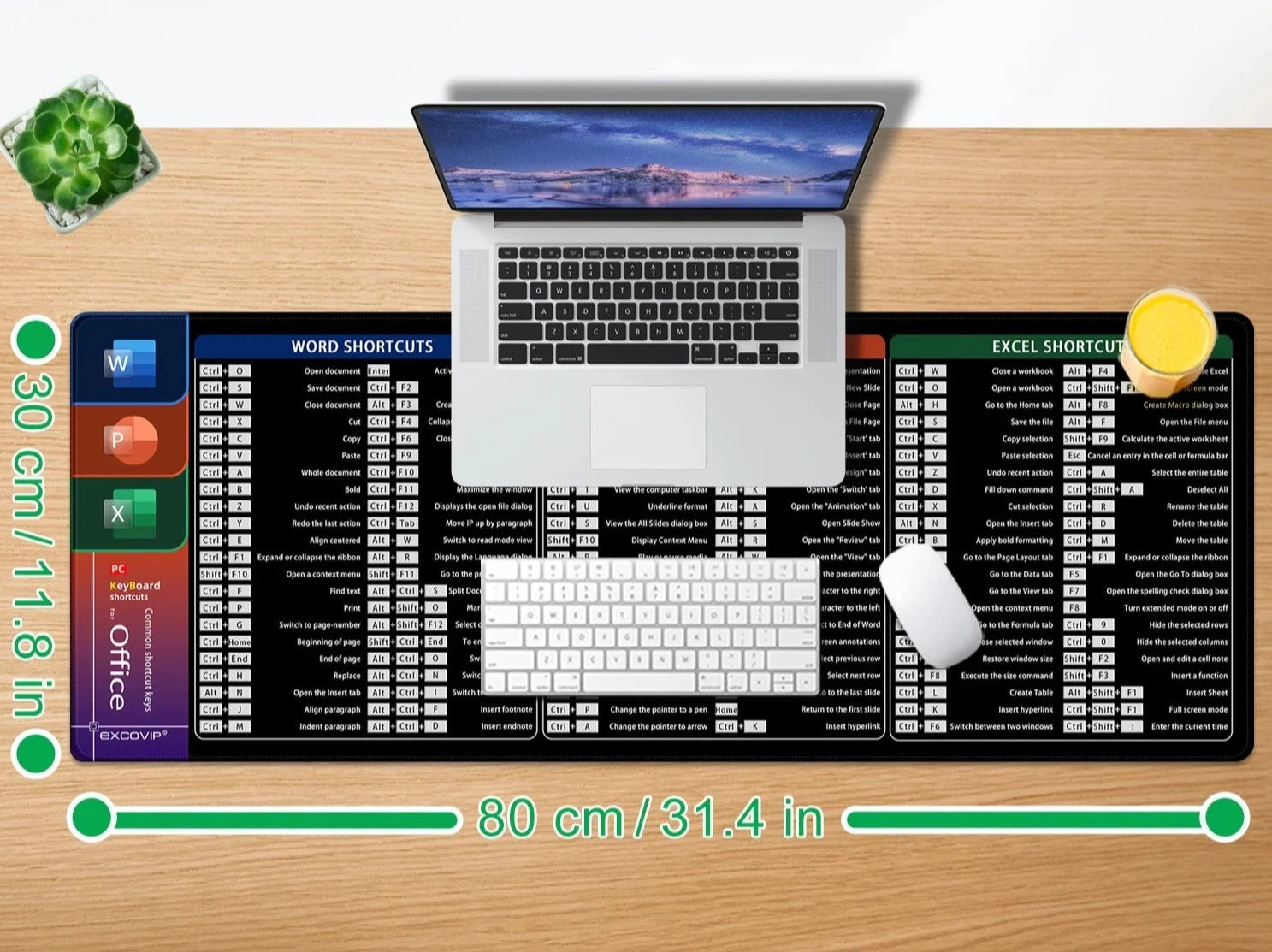Shortcuts Tastatur-Unterlage - Zero K-os