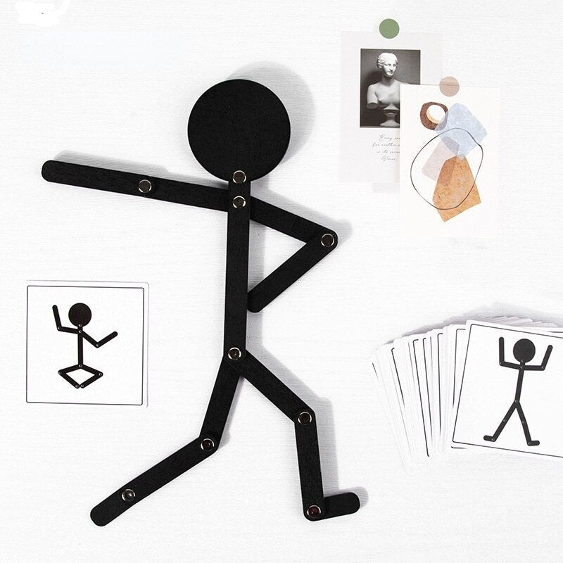 Montessori Holzfigur "Wooden Man" - Zero K-os